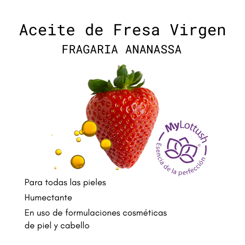 aceite de fresa virgen