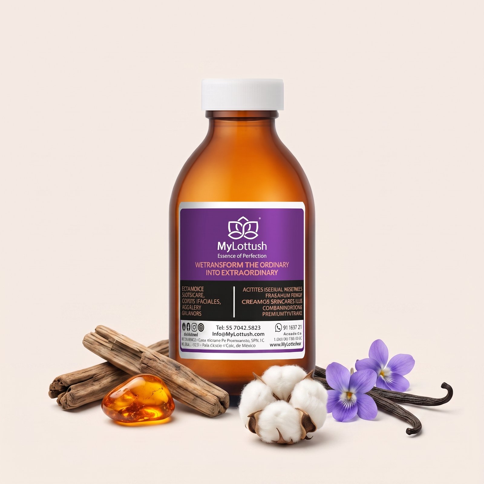 Fragancia Ámbar Floral 60 ml