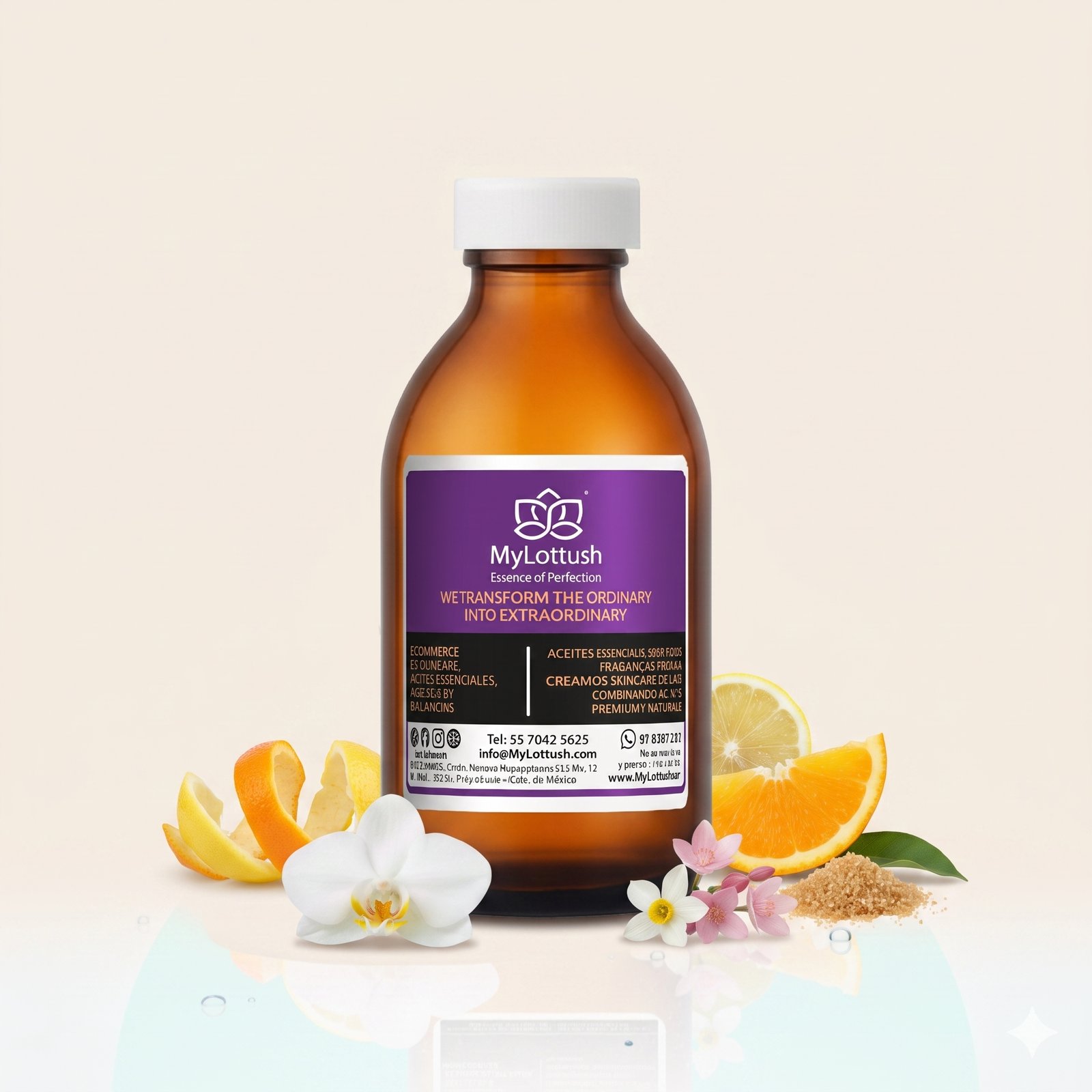 Fragancia Aquatic Flower 60 ml